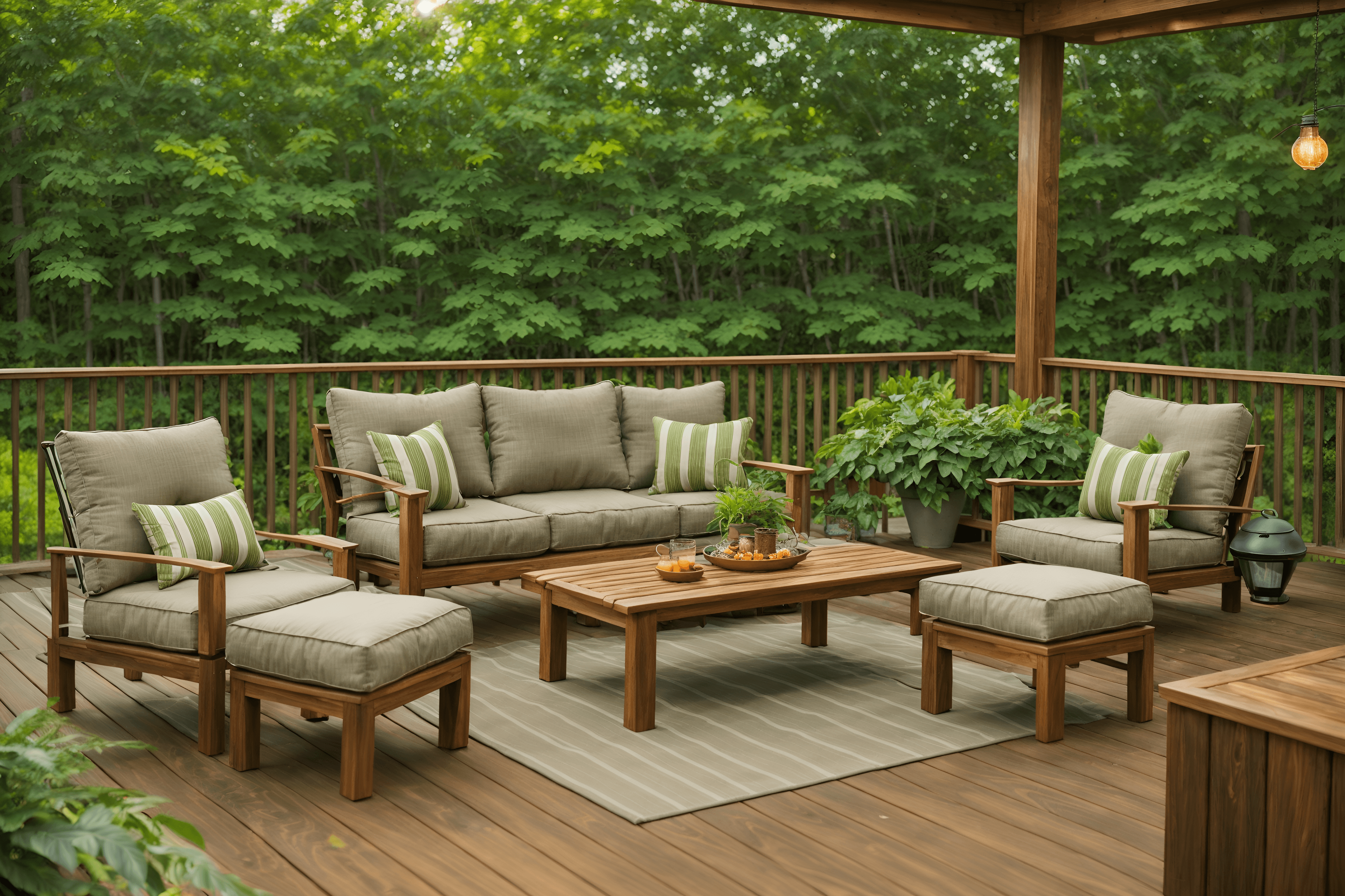 Biophilic Style interior design example 4 - After AI interior design