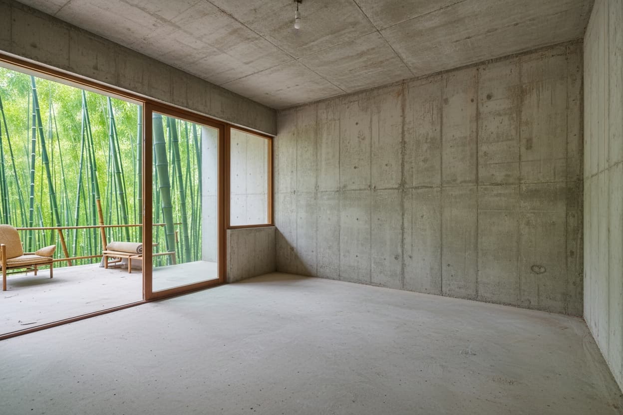 Biophilic Style interior design example 5 - Before