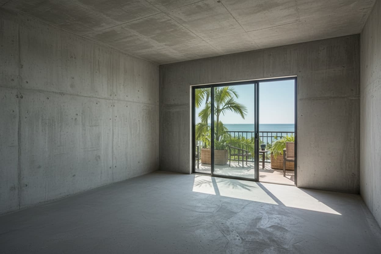 Coastal Style interior design example 1 - Before