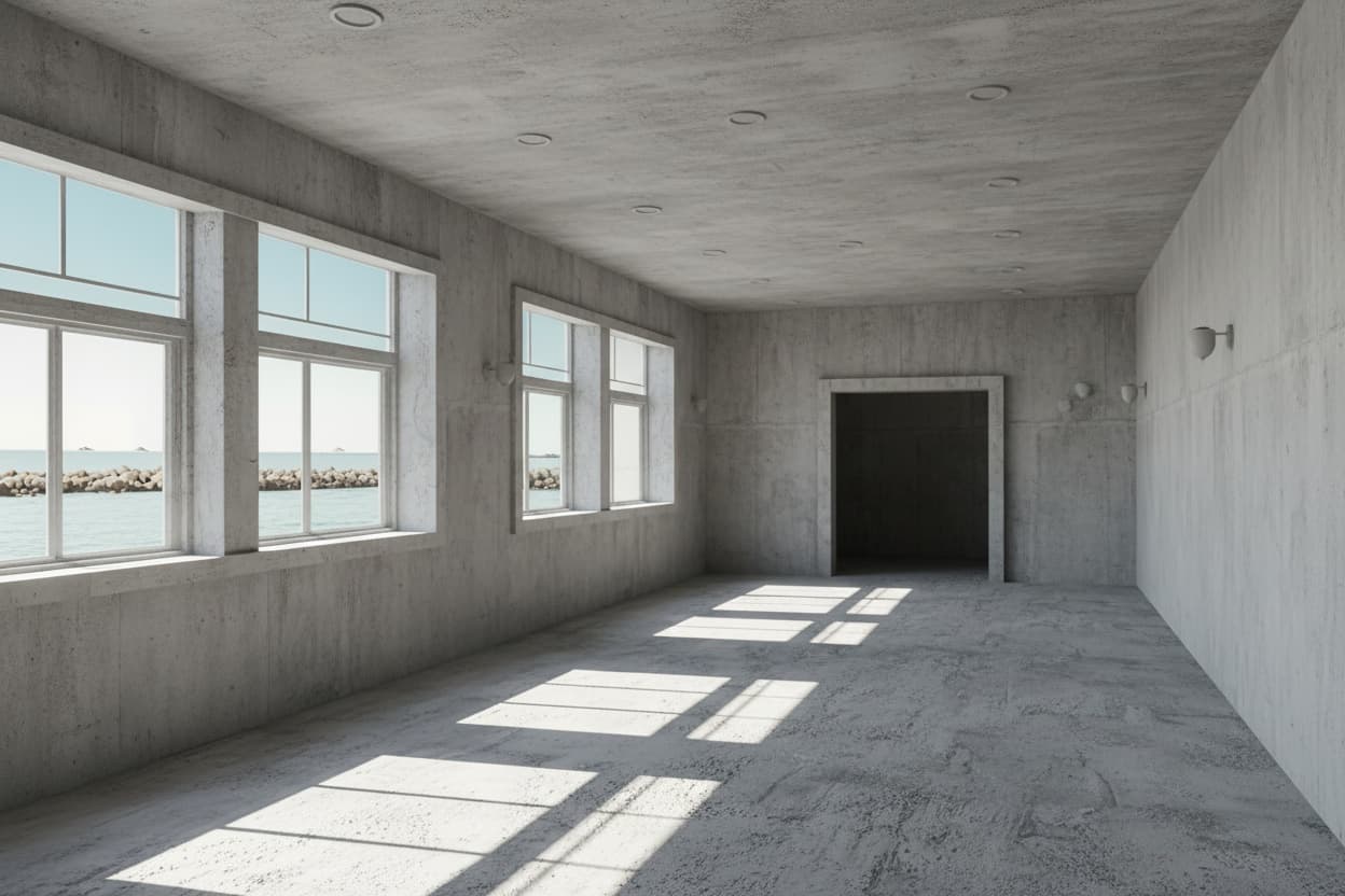 Coastal Style interior design example 4 - Before