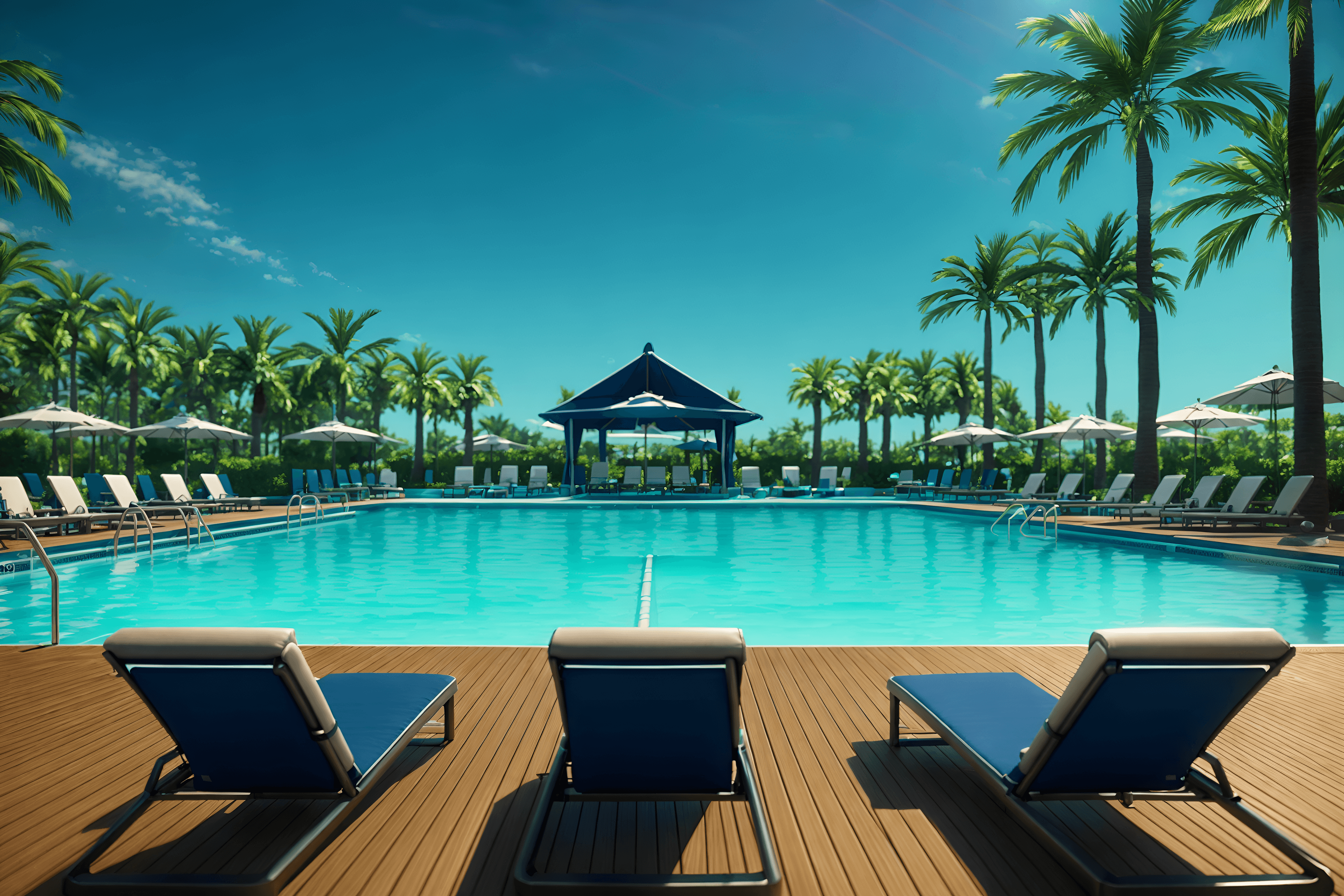 Nautical Style interior design example 3 - After AI interior design